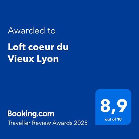 Loft Coeur Du Vieux Lyon Apartment Ngoại thất bức ảnh